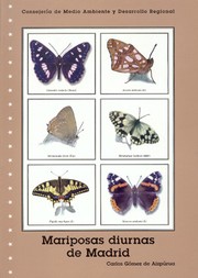 Cover of: Mariposas diurnas de Madrid