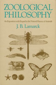 Cover of: Zoological philosophy by Jean Baptiste Pierre Antoine de Monet de Lamarck