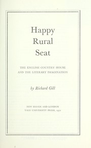 Cover of: Happy rural seat by Gill, Richard