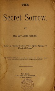 Cover of: The secret sorrow