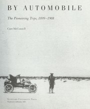 Cover of: Coast to coast by automobile by Curt McConnell