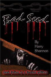 Cover of: Bad Seed