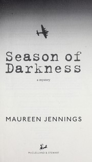 Cover of: Season of darkness: a mystery