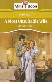 Cover of: A Most Unsuitable Wife
