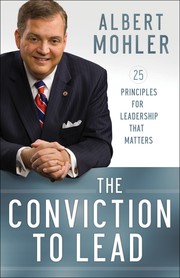 Cover of The conviction to lead