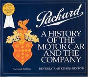 Cover of: Packard by Beverly Kimes