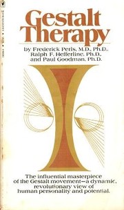 Cover of: Gestalt therapy by Frederick S. Perls