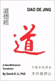 Cover of: Dao De Jing: a New-Millennium Translation