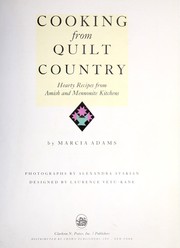 Cover of: Cooking from quilt country by 