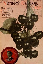 Cover of: Nursery catalog for the season of 1913-1914