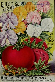 Cover of: Buist's garden guide for 1913 by Robert Buist Company