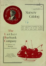 Cover of: Nursery catalog