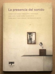 Cover of: La Presencia Del Sonido