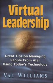 Cover of: Virtual Leadership by Val Williams