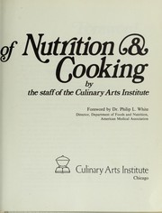 Cover of: Encyclopedia of nutrition & cooking