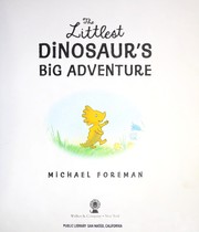 Cover of: The littlest dinosaur's big adventure