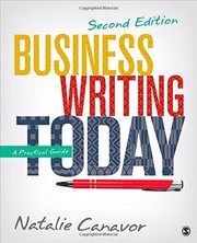 Cover of: Business writing today : a practical guide
