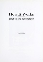 Cover of: How it works : science and technology