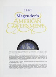 Cover of: Magruder's American Government 1991 (Magruder's American Government)