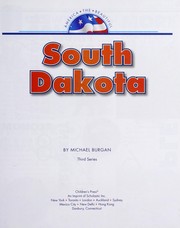 Cover of: South Dakota by Michael Burgan