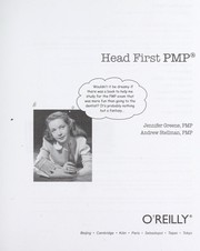 Cover of: Head first PMP