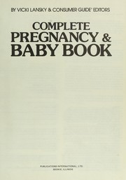 Cover of: Complete Pregnancy and Baby Book