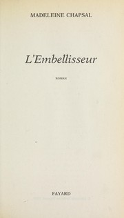 Cover of: L'embellisseur : roman