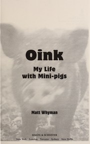 Oink by Matt Whyman