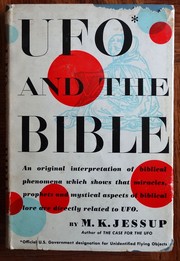 Cover of: UFO and the Bible by 
