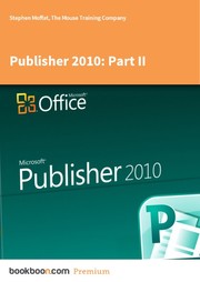 Cover of: Publisher 2010: Part II