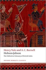 Cover of: Hobson-Jobson by 