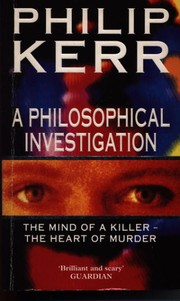 Cover of: Philosophical Investigation by Philip Kerr
