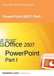Cover of: PowerPoint 2007: Part I by 