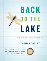 Cover of: Back to the lake by Thomas Cooley