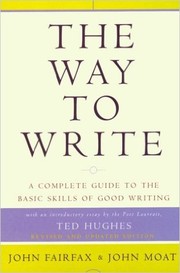 Cover of: The way to write