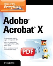 Cover of: How to do everything: Adobe Acrobat X
