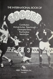 Cover of: The International book of soccer