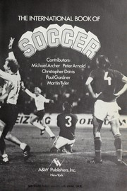 Cover of: The International book of soccer by Michael Archer