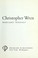 Cover of: Christopher Wren
