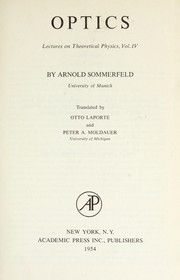 Vorlesungen über theoretische Physik by Arnold Sommerfeld