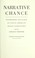 Cover of: Narrative chance : postmodern discourse on native American Indian literatures