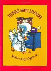 Cover of: Henry's Awful Mistake by Robert M. Quackenbush