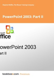 Cover of: PowerPoint 2003: Part II