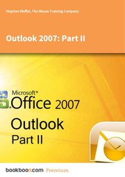 Cover of: Outlook 2007: Part II