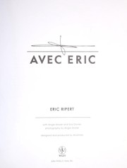 Cover of: Avec Eric by Eric Ripert