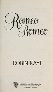 Cover of: Romeo, Romeo
