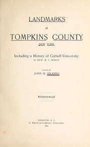 Cover of: Landmarks of Tompkins County, New York: including a history of Cornell University
