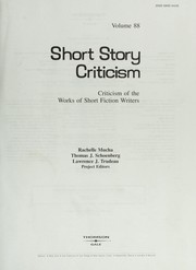 Cover of: Short Story Criticism: Critcism Of The Works Of Short Fiction Writers (Short Story Criticism)