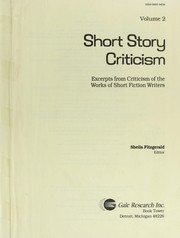 Cover of: Short Story Criticism, Volume 2. Excerpts from Criticism of the Works of Short Fiction Writers