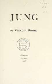 Cover of: Jung by Vincent Brome